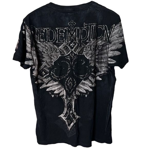 Raw State Redemption T Shirt Medium - Picture 3 of 5